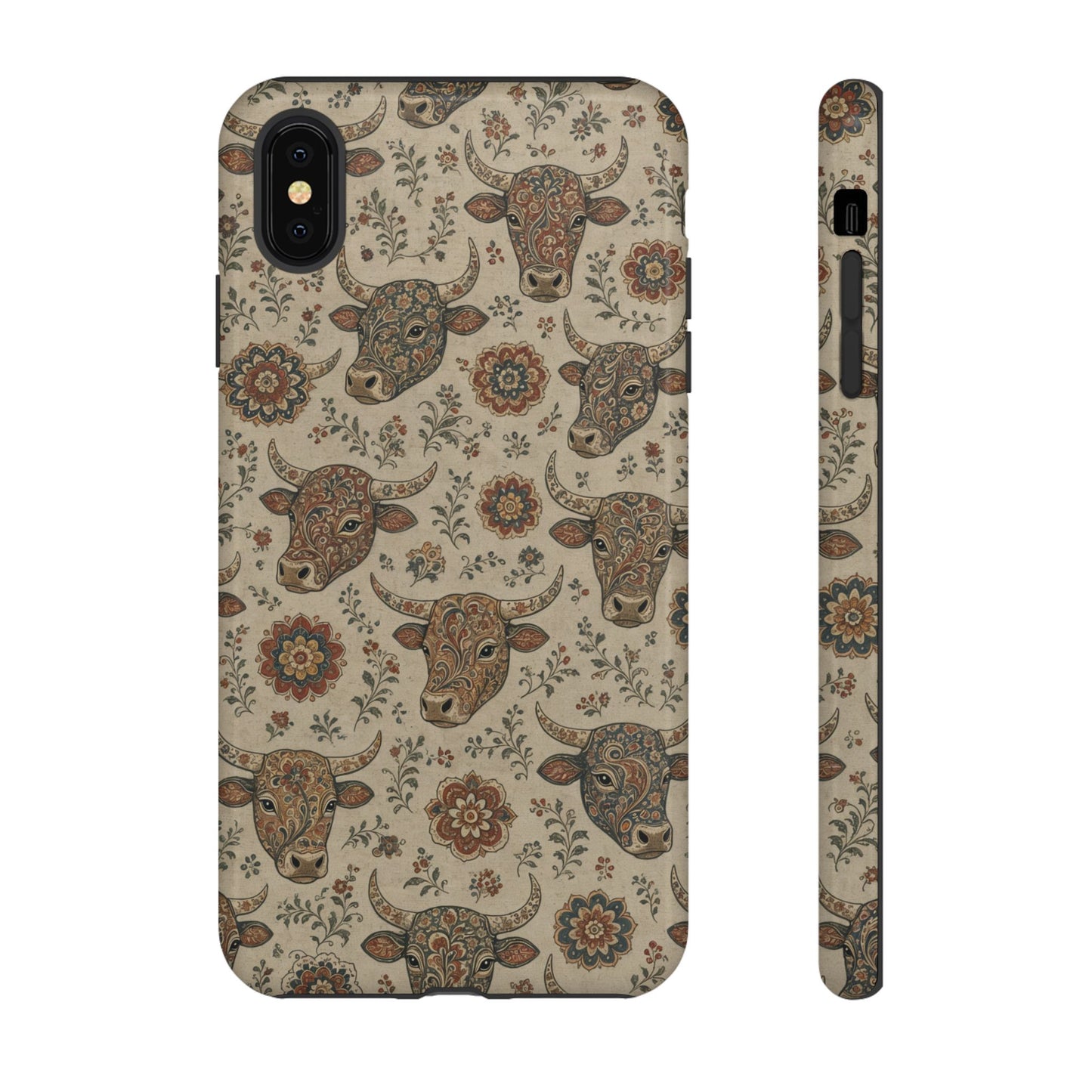 Folk Longhorn Tough Case
