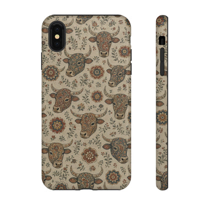 Folk Longhorn Tough Case