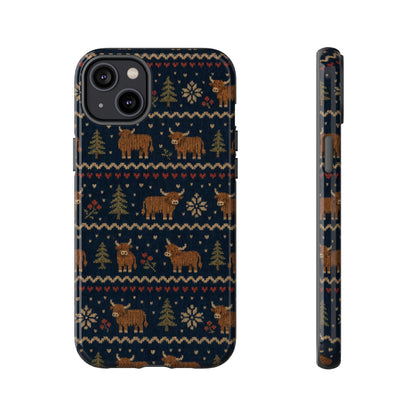 Highland Cow Sweater Tough Case