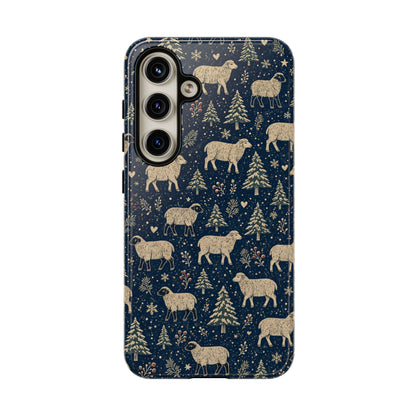 Snowy Sheep Tough Case