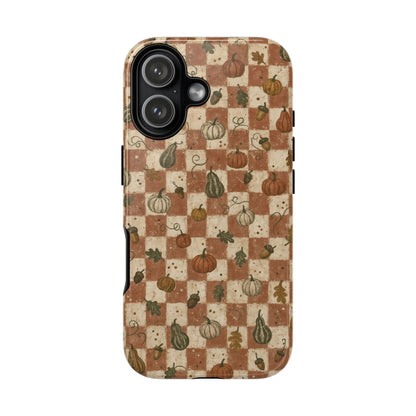 Pumpkin Checker Tough Case