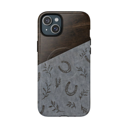 Horseshoe Charm Magnetic Case