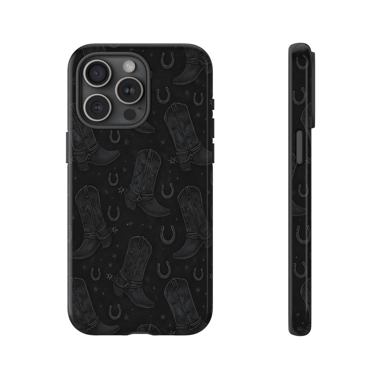 Western Noir Boots Tough Case