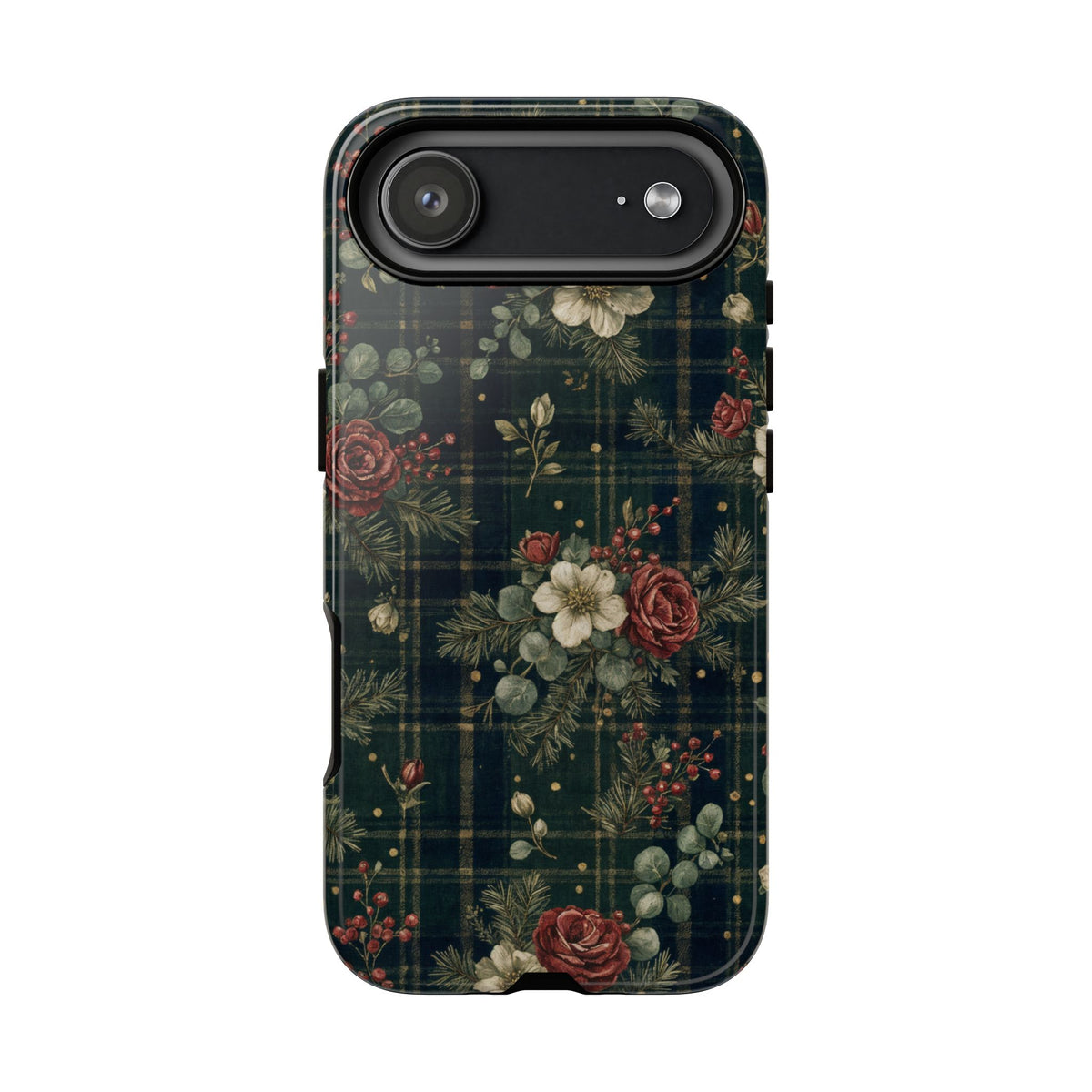 Tartan Roses Tough Case