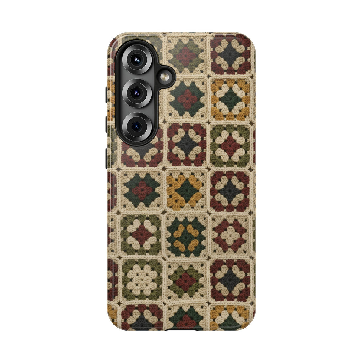 Christmas Granny Square Tough Case