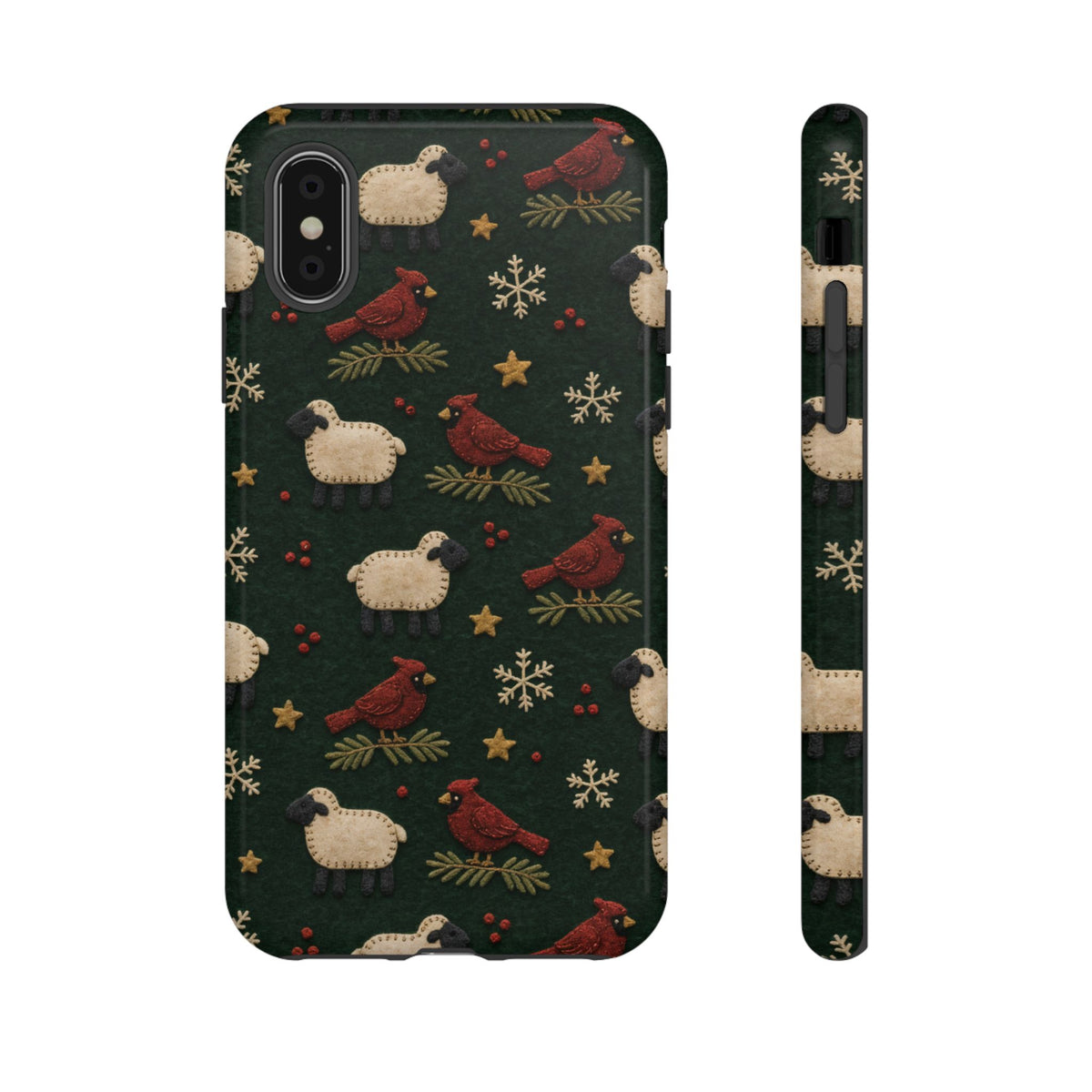 Felt Sheep Cardinals Tough Case