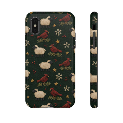 Felt Sheep Cardinals Tough Case