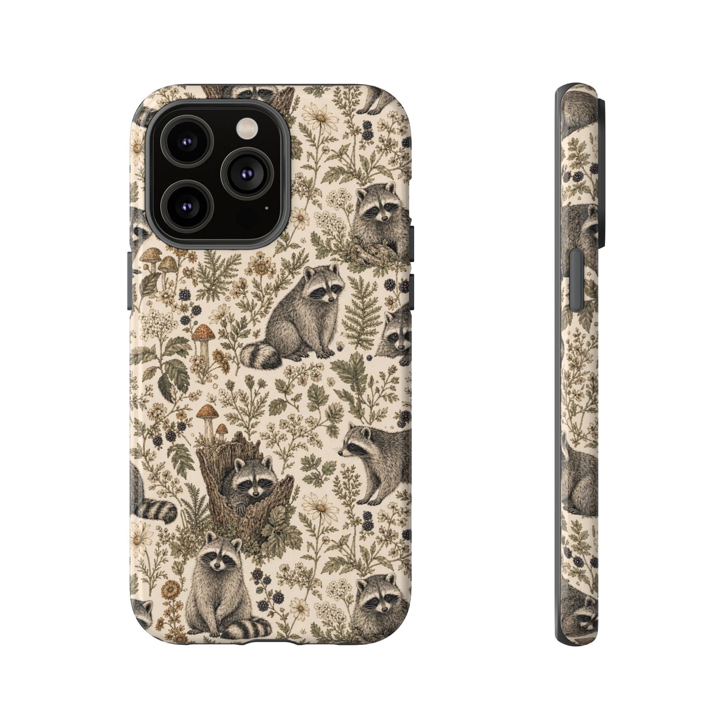 Cottage Core Raccoon Tough Case
