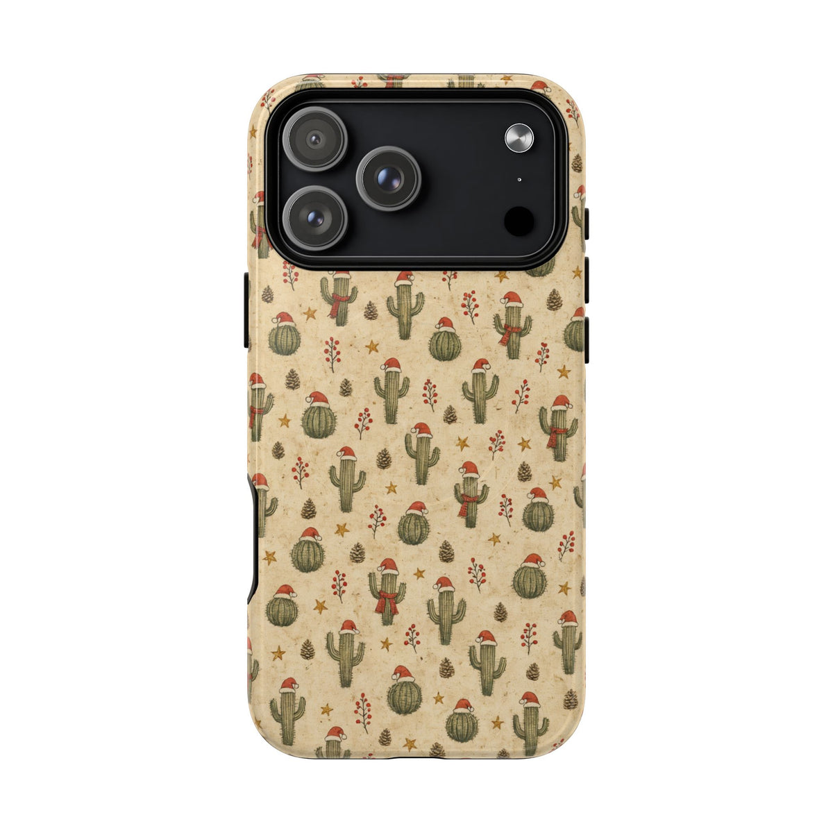 Santa Hat Saguaros Magnetic Case