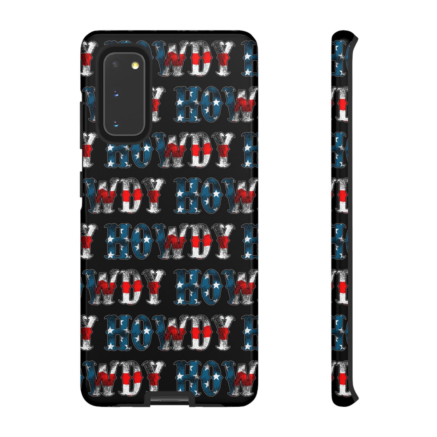 Patriotic Howdy Tough Case