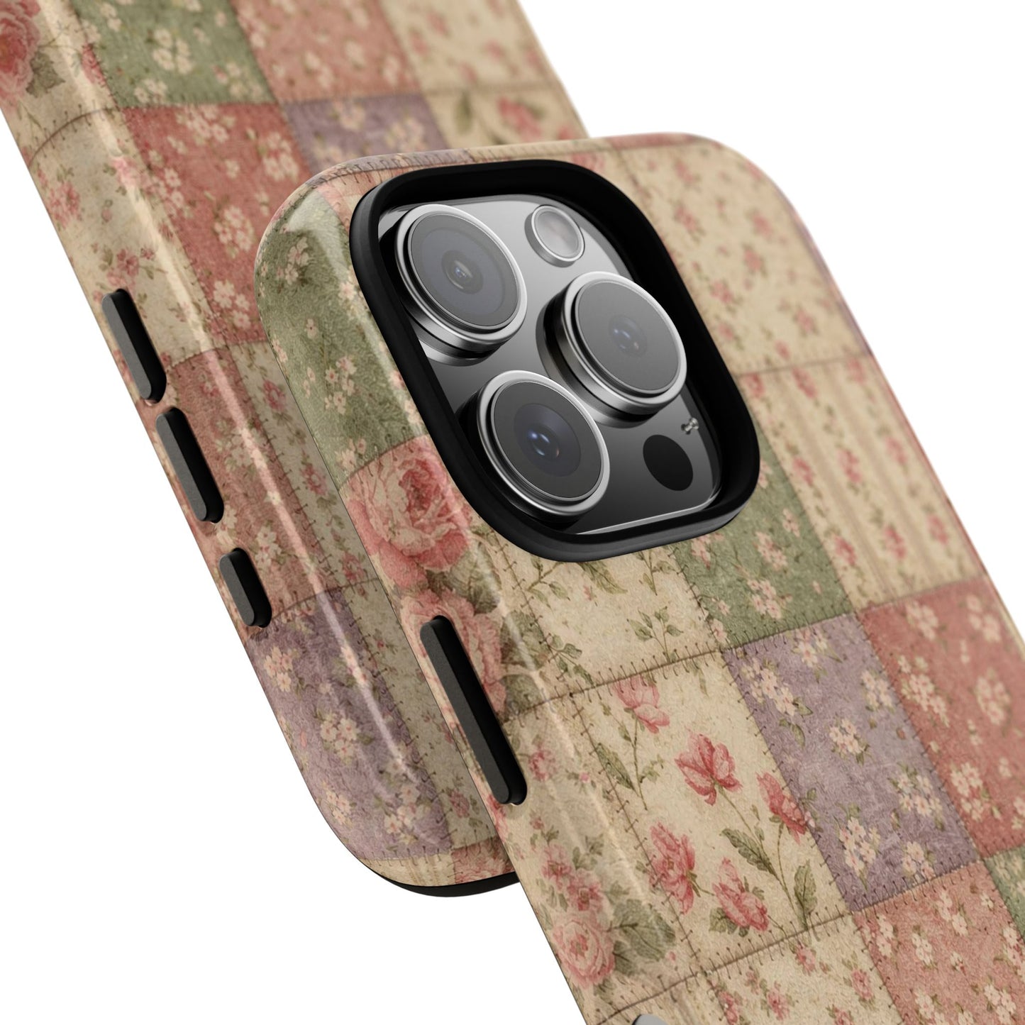Pink Patchwork Tough Case