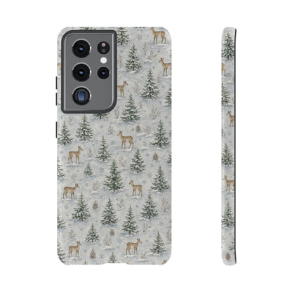 Winter Woodland Deer Tough Case