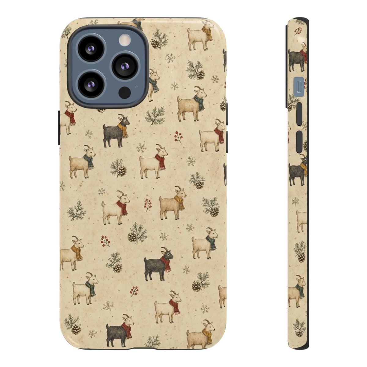 Scarf Goats Tough Case