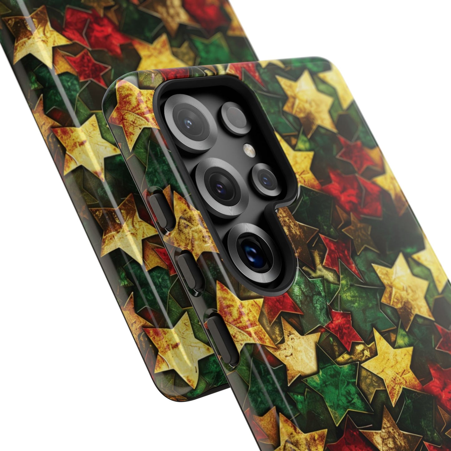 Stained Glass Stars Tough Phone Case