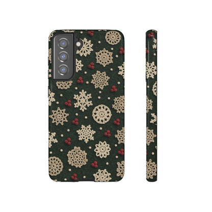 Crochet Snowflakes Tough Case