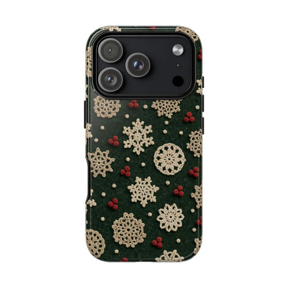 Crochet Snowflakes Tough Case