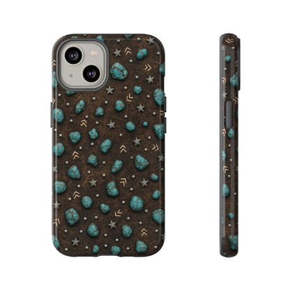 Turquoise Nuggets Tough Case