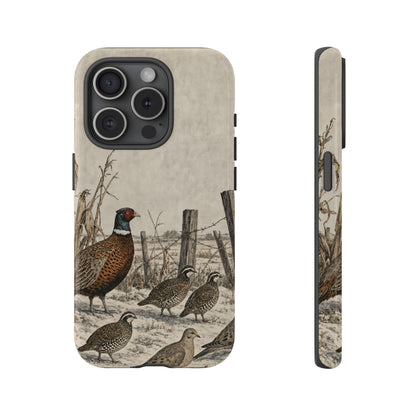 Winter Fencerow Tough Case