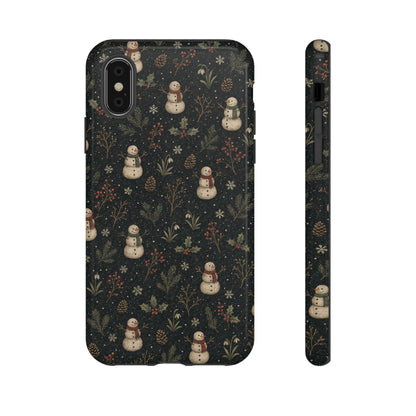Midnight Snowmen Tough Case