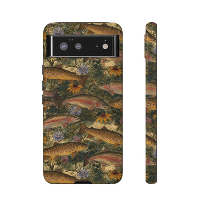 Floral Trout Tough Case