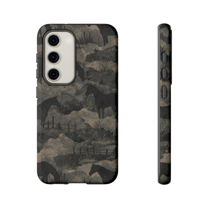 Camo Horses Tough Case