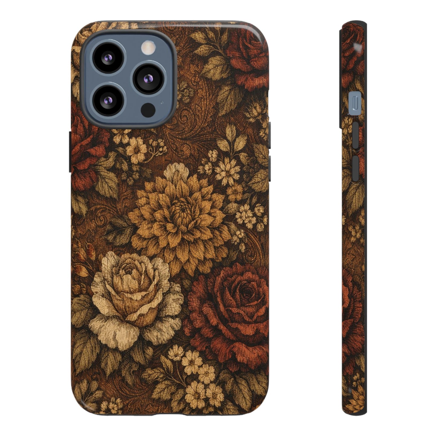 Tooled Blooms Tough Case