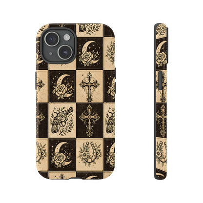 Western Patchwork Icons Tough Case