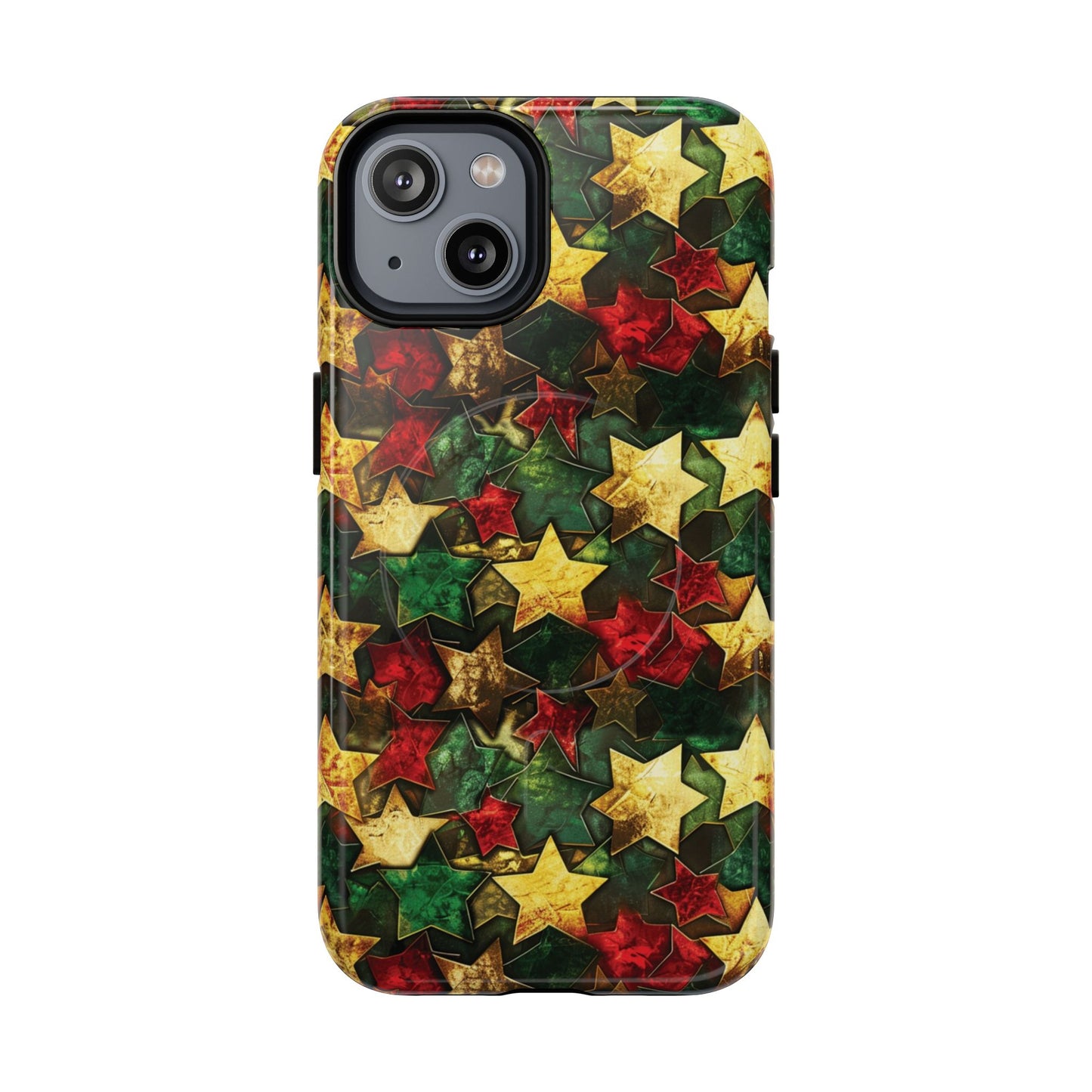 Stained Glass Stars Magnetic Case
