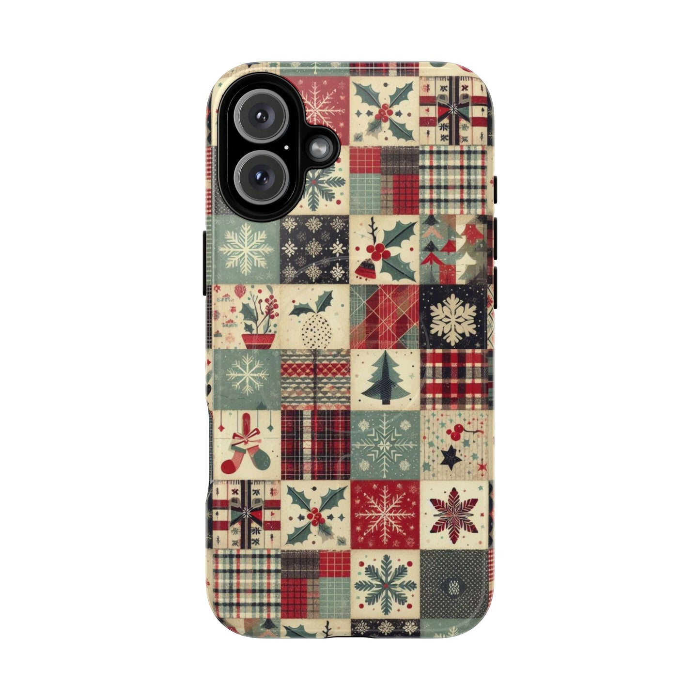 Christmas Quilt Magnetic Case