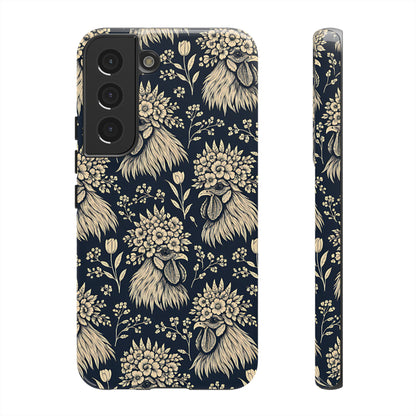 Floral Rooster Tough Case