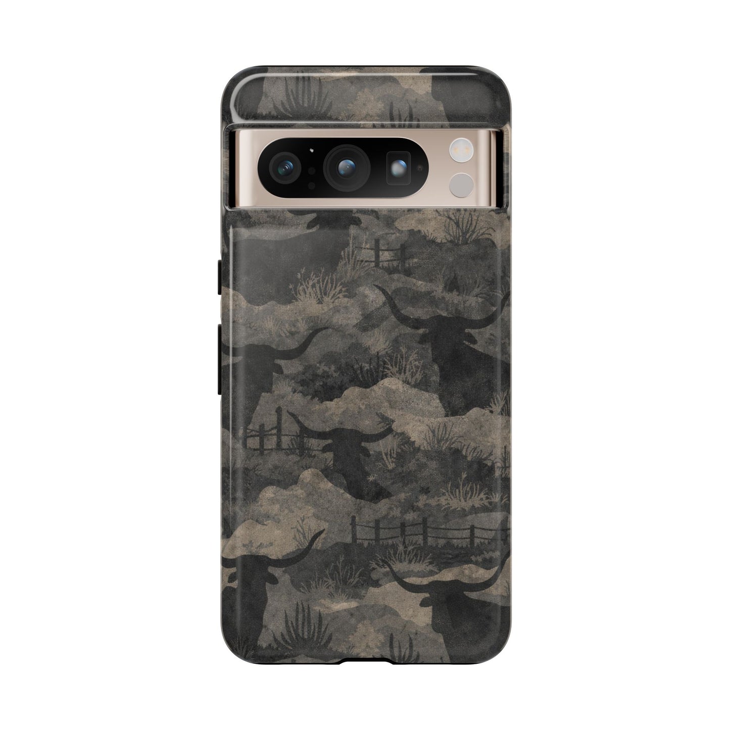 Camo Longhorns Tough Case