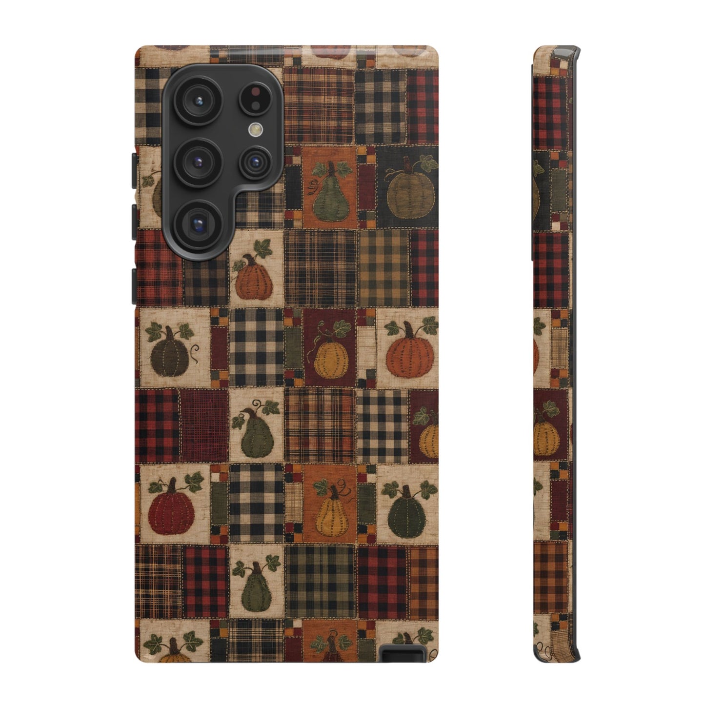 Plaid Pumpkin Tough Case