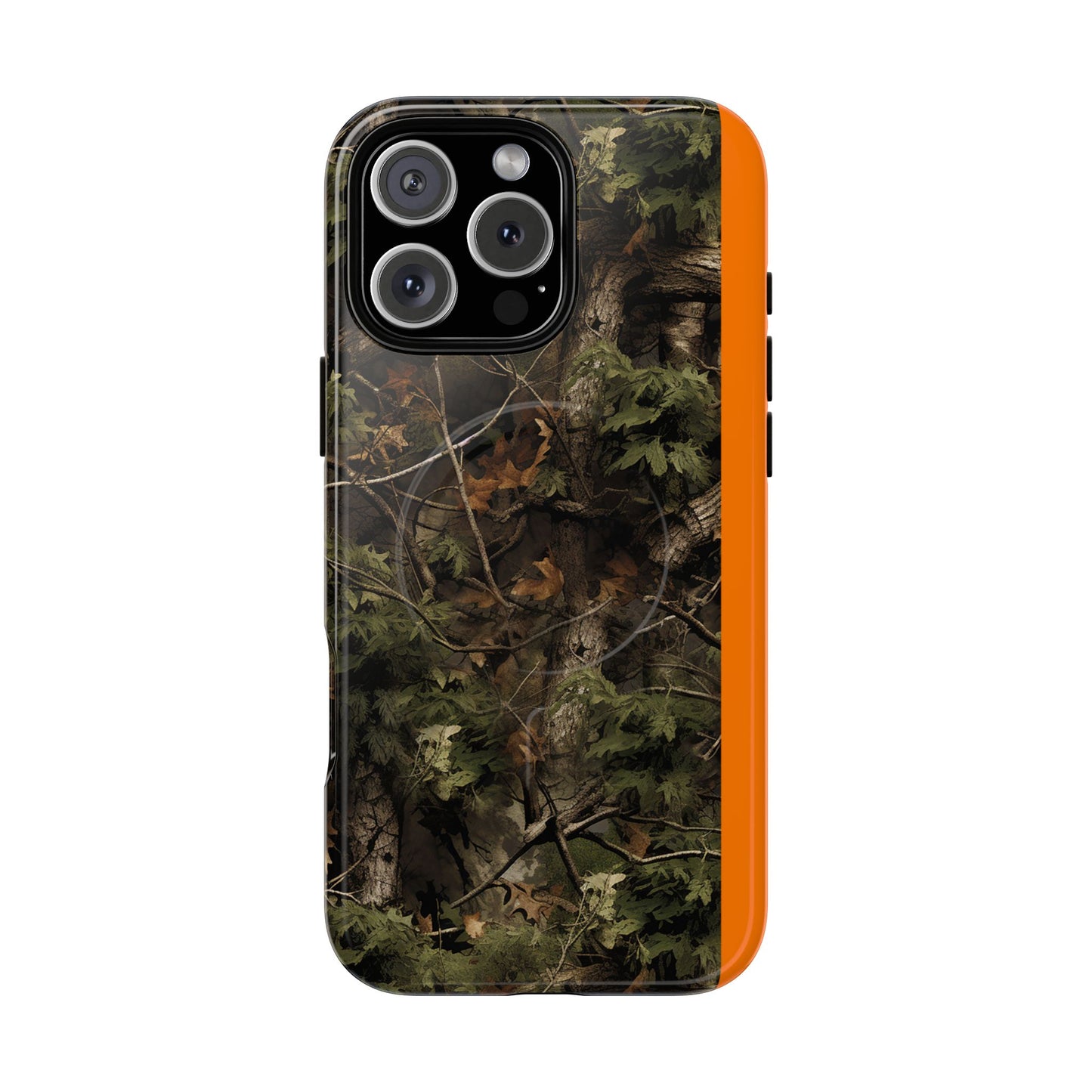 Hunting Camo Color-Block Magnetic Case