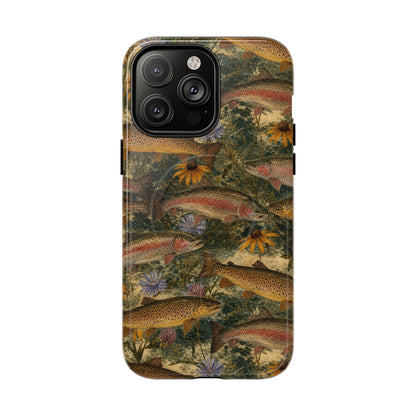Floral Trout Magnetic Case