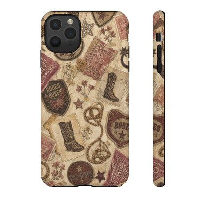 Cowgirl Collage Tough Case