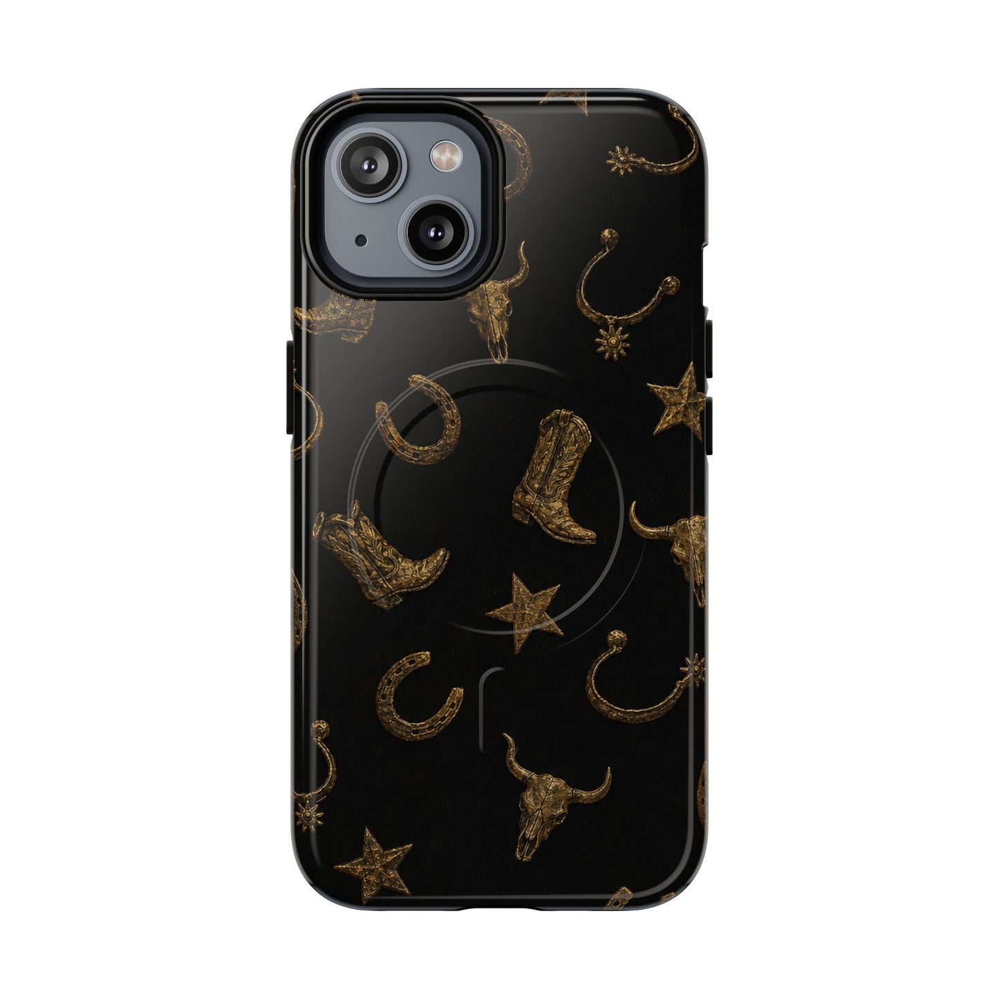 Black Gold Magnetic Case