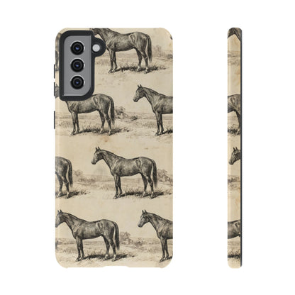 Vintage Horses Tough Case