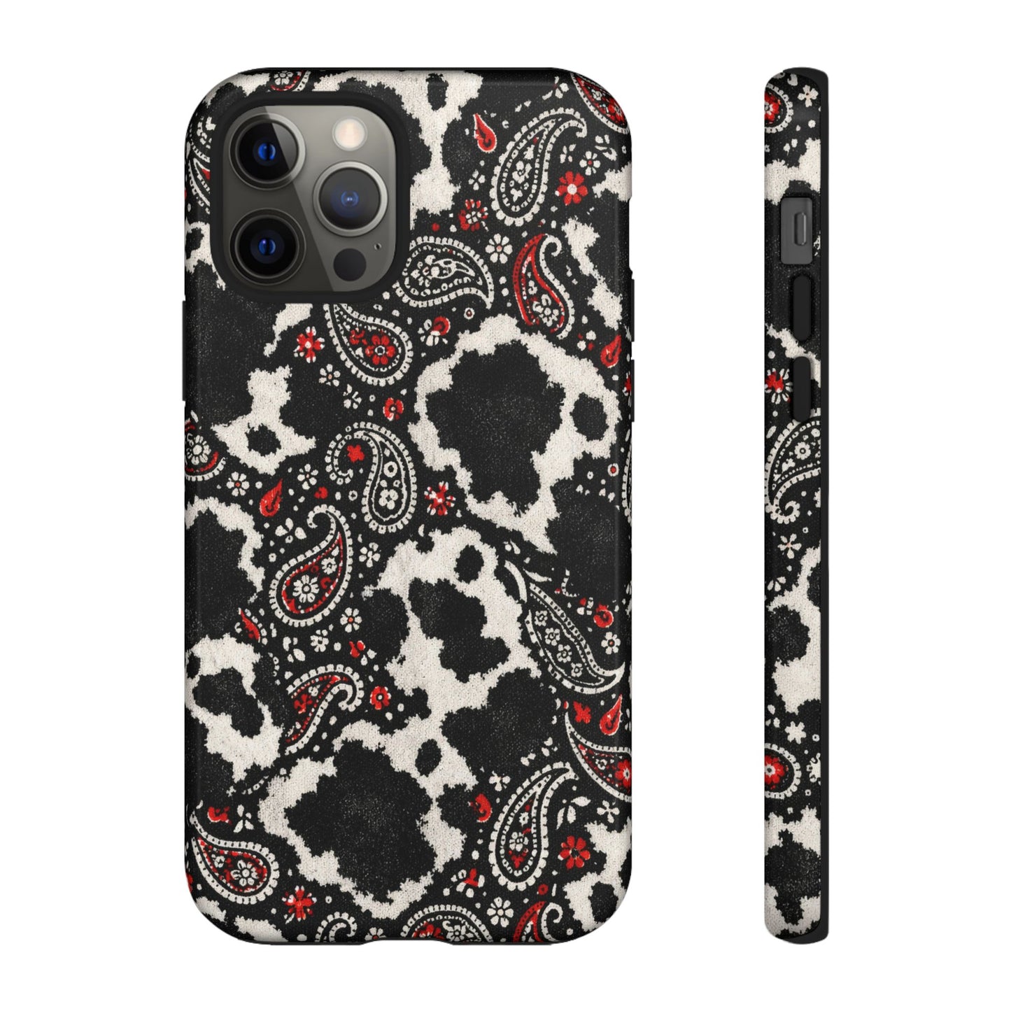 Paisley Cowhide Tough Case