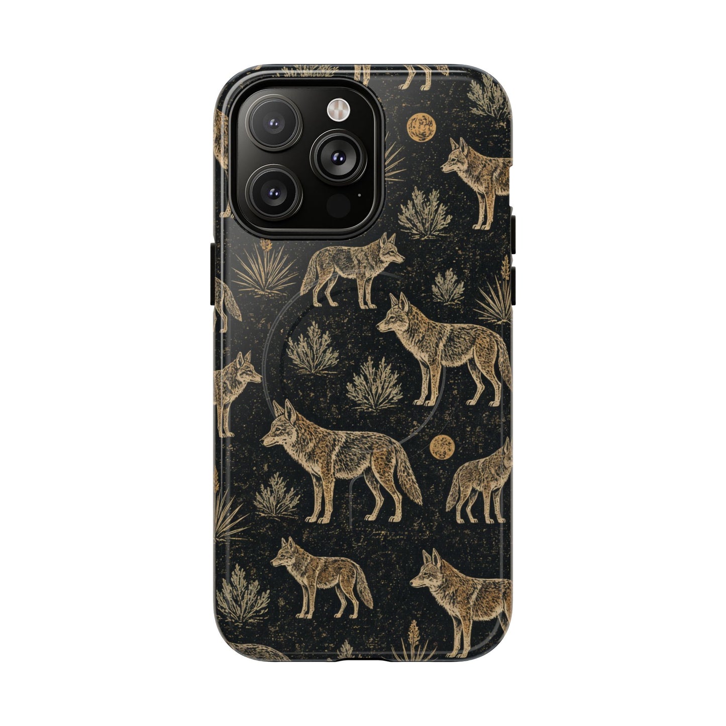 Moonlit Coyote Magnetic Case
