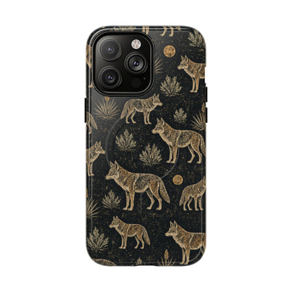 Moonlit Coyote Magnetic Case