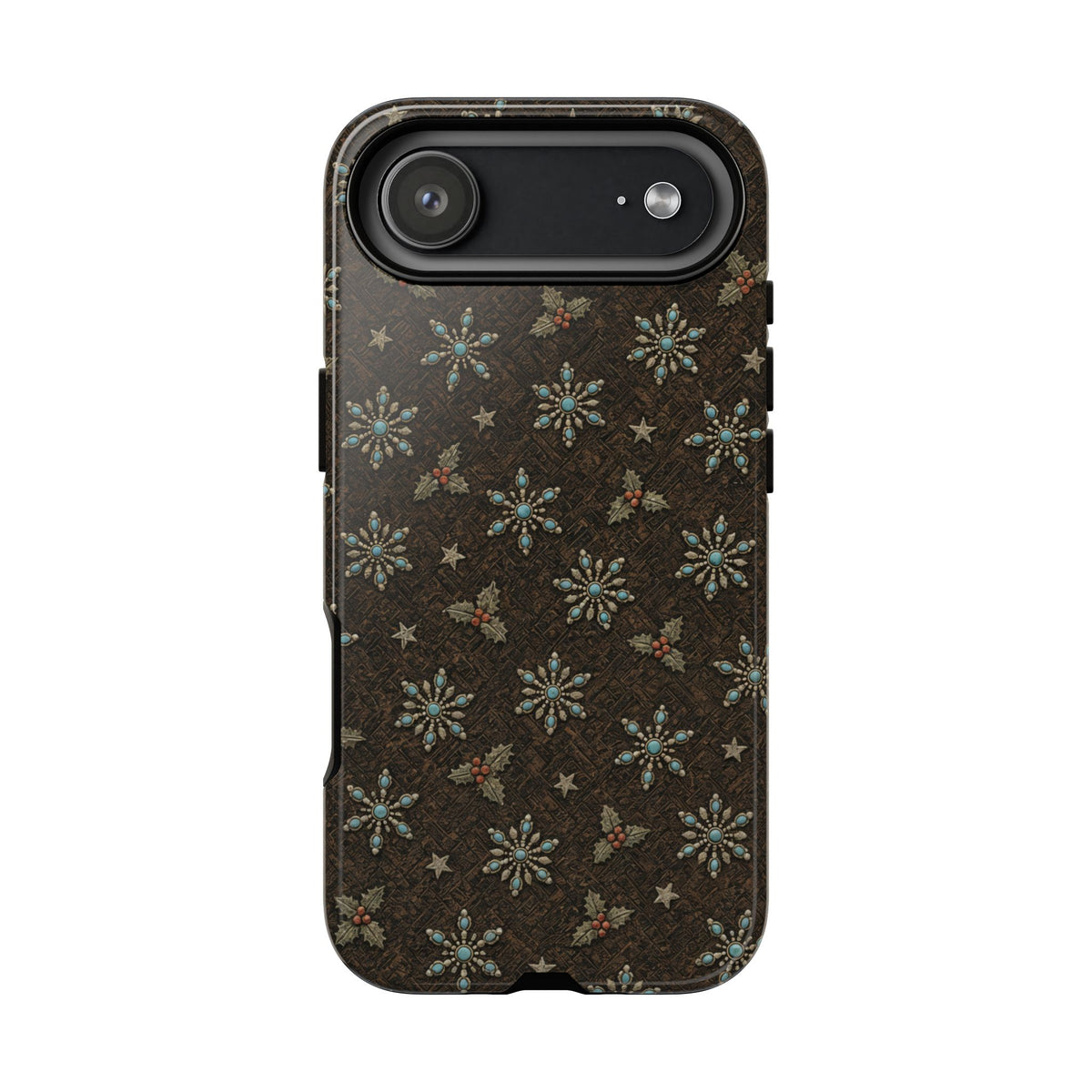 Squash Blossom Snowflakes Tough Case