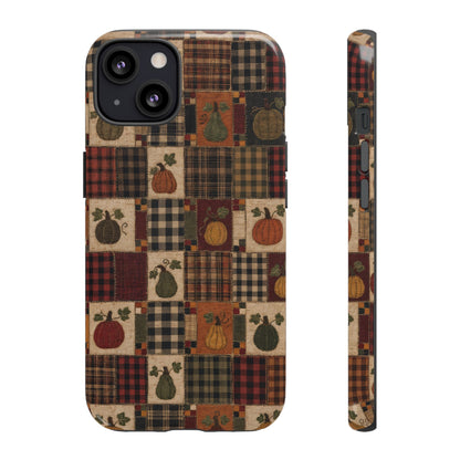 Plaid Pumpkin Tough Case