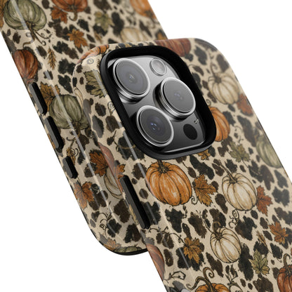 Cowhide Pumpkin Patch Tough Case