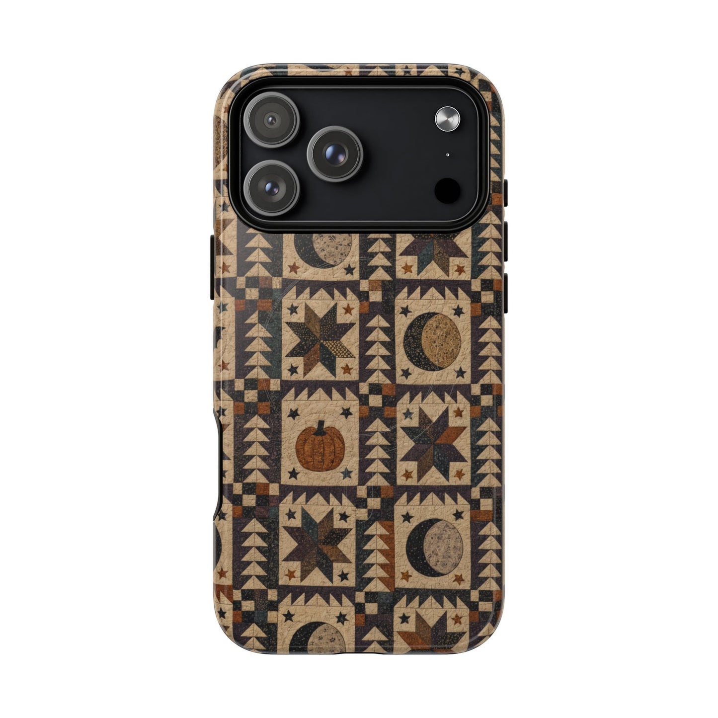 Moon Quilt Magnetic Case