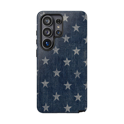 Denim and Stars Tough Case