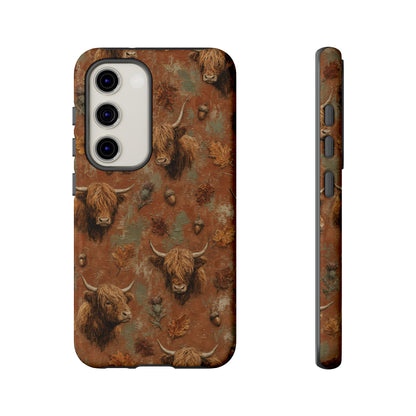 Autumn Highland Cow Tough Case