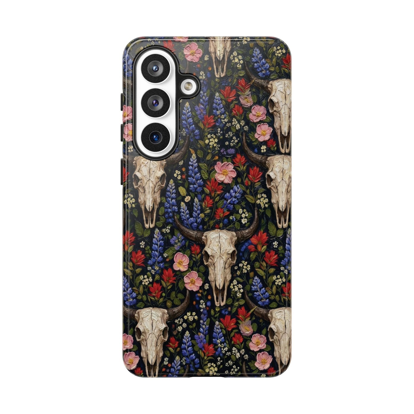Floral Skull Tough Case
