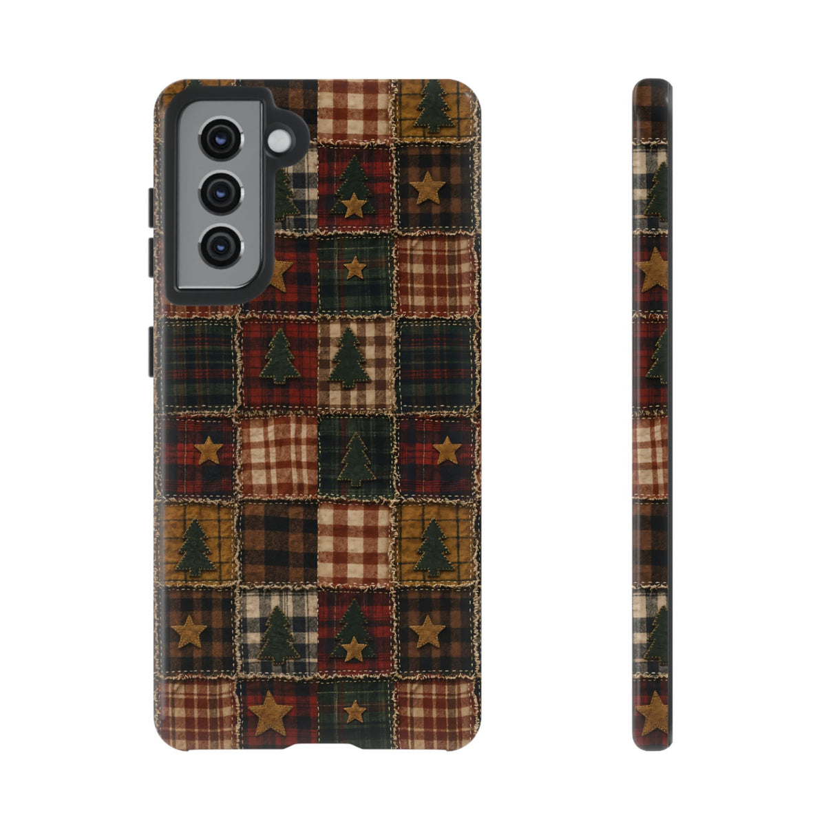 Christmas Rag Quilt Tough Case