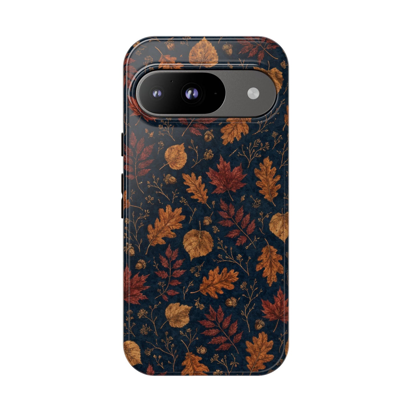 Navy Oak Leaf Tough Case