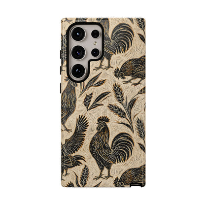 Carved Rooster Tough Case